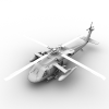 UH-60 Blackhawk-飞机-直升机-VR/AR模型-3D城