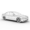 宝马M5警车-汽车-军事汽车-VR/AR模型-3D城