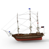 古代战船 CONSTITU-船舶-军事船舶-VR/AR模型-3D城