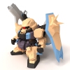 sd高达-角色人体-角色-VR/AR模型-3D城
