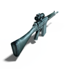 FN FAL-VR/AR模型-3D城