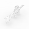 FN FAL-VR/AR模型-3D城