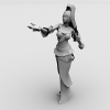 神话OL角色-角色人体-角色-VR/AR模型-3D城