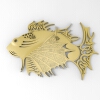 狮子鱼艺术设计-艺术-3D打印模型-3D城