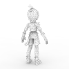 口袋西游人类-角色人体-角色-VR/AR模型-3D城