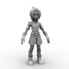 口袋西游人类-角色人体-角色-VR/AR模型-3D城