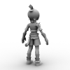 口袋西游人类-角色人体-角色-VR/AR模型-3D城
