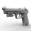 生化危机5武器-VR/AR模型-3D城