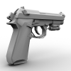 生化危机5武器-VR/AR模型-3D城