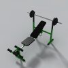 健身器材-文体生活-VR/AR模型-3D城