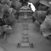 诛仙场景焚香谷山河殿-建筑-古建筑-VR/AR模型-3D城