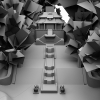 诛仙场景焚香谷山河殿-建筑-古建筑-VR/AR模型-3D城