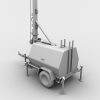 投光灯发电机-汽车-其它-VR/AR模型-3D城