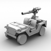军车-VR/AR模型-3D城