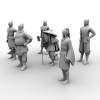 游戏人物-角色人体-角色-VR/AR模型-3D城