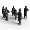 游戏人物-角色人体-角色-VR/AR模型-3D城
