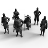 游戏人物-角色人体-角色-VR/AR模型-3D城