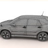 轿车-汽车-家用汽车-VR/AR模型-3D城