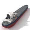 货轮-船舶-货船-VR/AR模型-3D城