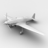 意大利战斗机Italian Macchi-飞机-军事飞机-VR/AR模型-3D城