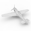 意大利战斗机Italian Macchi-飞机-军事飞机-VR/AR模型-3D城