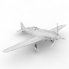 意大利战斗机Italian Macchi-飞机-军事飞机-VR/AR模型-3D城
