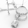科幻场景-建筑-科幻-VR/AR模型-3D城
