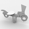 弹簧木马-建筑-基础设施-VR/AR模型-3D城