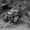 装甲车-VR/AR模型-3D城
