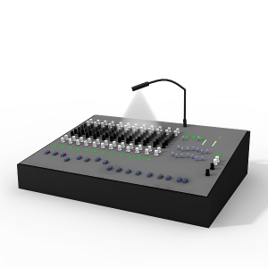 音频混音控制台