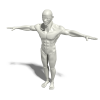 人体-角色人体-男人-VR/AR模型-3D城