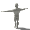 人体-角色人体-男人-VR/AR模型-3D城