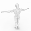 人体-角色人体-男人-VR/AR模型-3D城