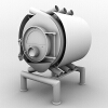 焚烧火炉-科技-机器设备-VR/AR模型-3D城
