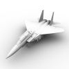 美军轰炸机-飞机-军事飞机-VR/AR模型-3D城