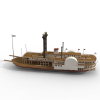 船-船舶-轮船-VR/AR模型-3D城