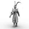 赤壁袁绍-角色人体-角色-VR/AR模型-3D城