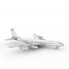 波音707喷气客机-飞机-客机-VR/AR模型-3D城