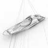 游艇-船舶-轮船-VR/AR模型-3D城
