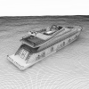 快艇-船舶-轮船-VR/AR模型-3D城