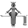 神仙传女性角色5-角色人体-角色-VR/AR模型-3D城