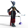 神仙传女性角色5-角色人体-角色-VR/AR模型-3D城