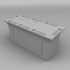 纸牌桌-建筑-基础设施-VR/AR模型-3D城