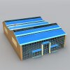 工厂大楼-建筑-厂房-VR/AR模型-3D城