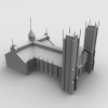 古典楼房-建筑-古建筑-VR/AR模型-3D城