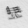 工业厂房-建筑-厂房-VR/AR模型-3D城