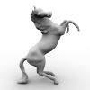 马-文体生活-艺术品-VR/AR模型-3D城