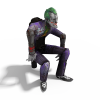 joker shrine-角色人体-角色-VR/AR模型-3D城