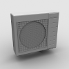 空调外机-科技-家用电器-VR/AR模型-3D城
