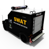 SWAT快速指战车-VR/AR模型-3D城